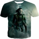 Loki Odinson The War Criminal Avengers Promo Action Hoodie - T-Shirt