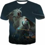 Ultimate Marvel Villain Loki Animated Print Hoodie - T-Shirt
