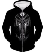 Super Magneto HD Promo Black Hoodie - Zip Up Hoodie