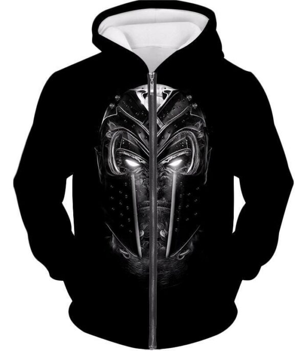 Super Magneto HD Promo Black Hoodie - Zip Up Hoodie