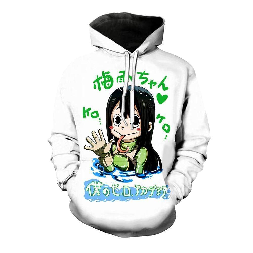 My Hero Academia Hoodie - Chibi Tsuyu Pullover Hoodie