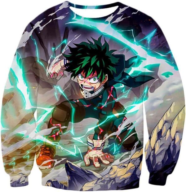 My Hero Academia Hoodie Hero Izuki Midoriya Aka Deku Hoodie - Sweatshirt