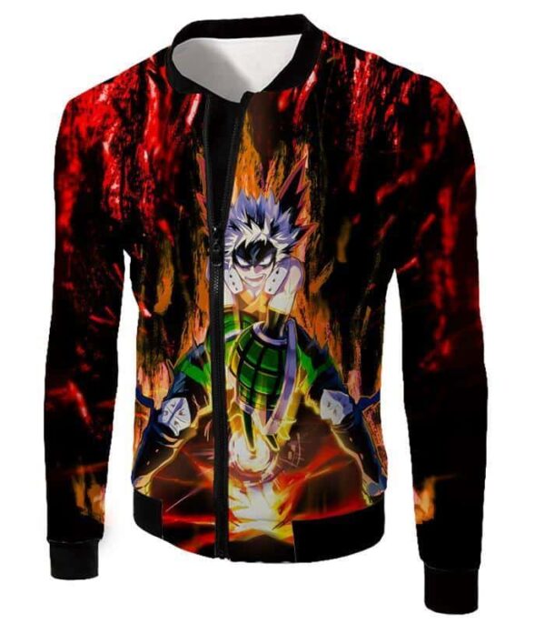 My Hero Academia Hoodie - My Hero Academia Explosion Quirk Hero Bakugo Katsuki Ultimate Action Hoodie - Jacket