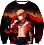 My Hero Academia Hoodie - My Hero Academia Hero Bakugo Katsuki Anime  Hoodie - Sweatshirt