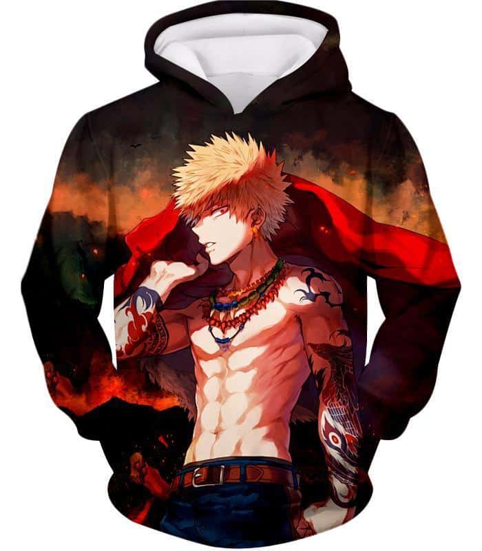 My Hero Academia Hoodie - My Hero Academia Hero Bakugo Katsuki Anime  Hoodie