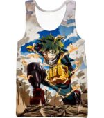 My Hero Academia Hoodie - My Hero Academia Izuki Midoriya Plus Ultra One For All Action Promo Hoodie - Tank Top