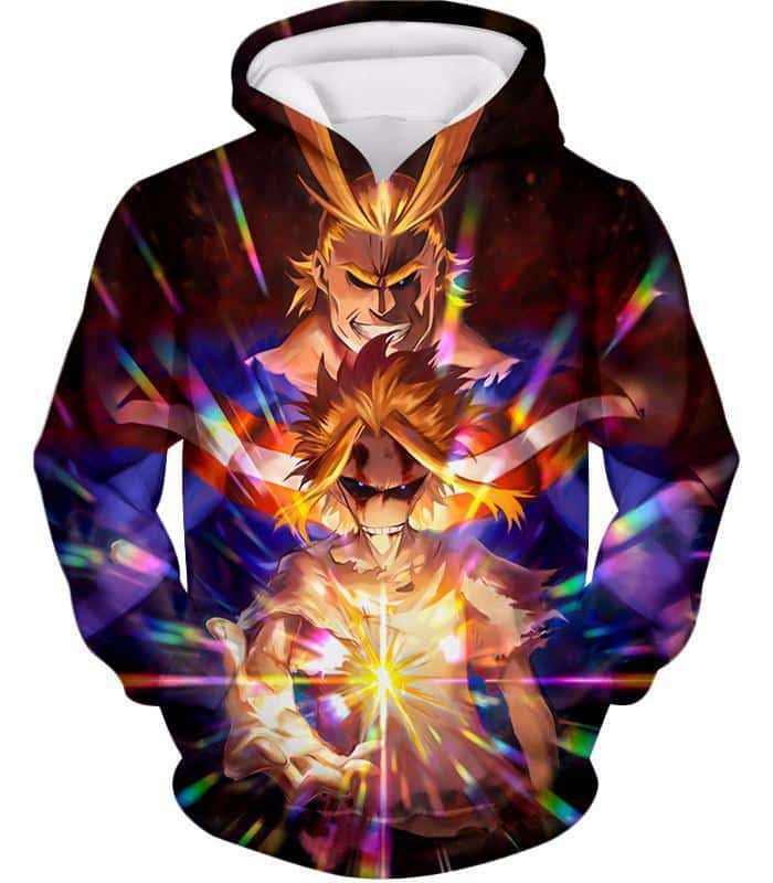 My Hero Academia Hoodie - My Hero Academia Number One Hero All Might One For All Holder Cool Anime Graphic Hoodie