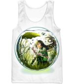 My Hero Academia Hoodie - My Hero Academia Rainy Season Hero Froppy Asui White Hoodie - Tank Top