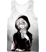 My Hero Academia Hoodie - My Hero Academia Super Crazy League Of Villains Leader Shigaraki Tomura Cool Promo White Hoodie - Tank Top