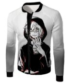 My Hero Academia Hoodie - My Hero Academia Super Crazy League Of Villains Leader Shigaraki Tomura Cool Promo White Hoodie - Jacket