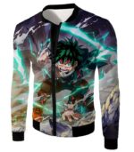 My Hero Academia Hoodie - My Hero Academia Ultimate Hero Izuki Midoriya Aka Deku Super Action Anime Hoodie - Jacket