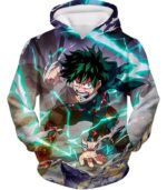 My Hero Academia Hoodie - My Hero Academia Ultimate Hero Izuki Midoriya Aka Deku Super Action Anime Hoodie