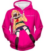 My Hero Academia Hoodie - My Hero Academia Villain Himiko Toga Ultimate Anime  Pink Hoodie - Hoodie