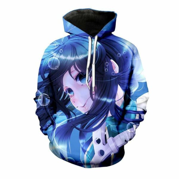 My Hero Academia Hoodie - Tsuyu Underwater Hoodie