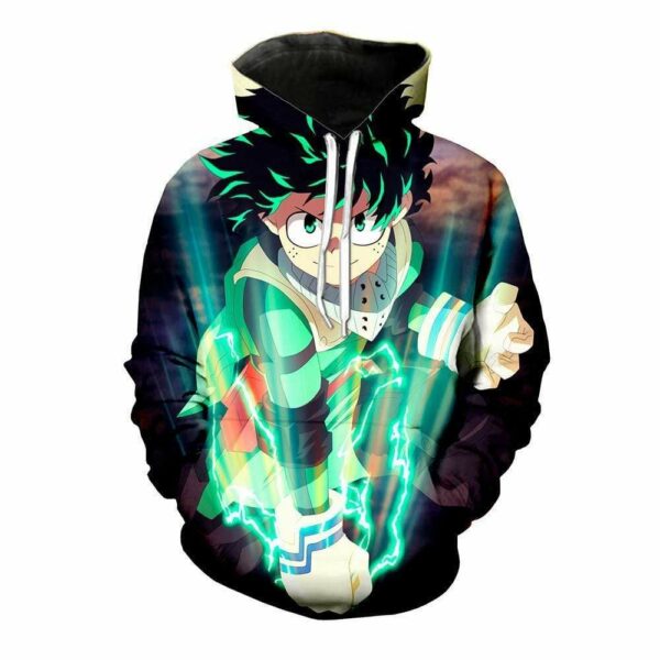 My Hero Academia Hoodie -uring Izuku Power Hoodie