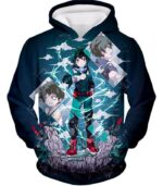 My Hero Academia Zip Up Hoodie - My Hero Academia Chasing The Dreams Of Hero Izuki Midoriya Zip Up Hoodie - Hoodie