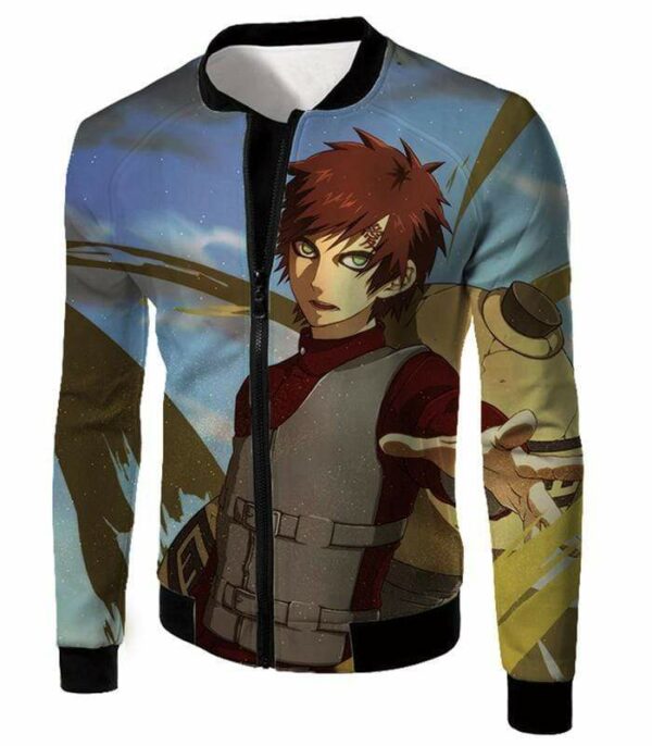 Boruto Cool Ninja Kazekage Gaara Of The Sand Hoodie - Jacket