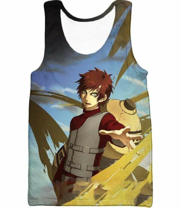 Boruto Cool Ninja Kazekage Gaara Of The Sand Hoodie - Tank Top