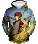 Boruto Cool Ninja Kazekage Gaara Of The Sand Zip Up Hoodie - Hoodie