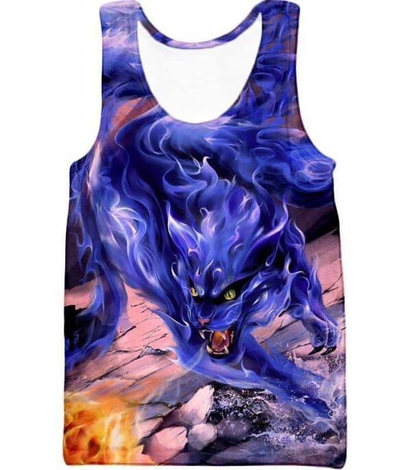 Boruto Cool Two Tailed Chakra Beast Matatabi Action Hoodie - Tank Top