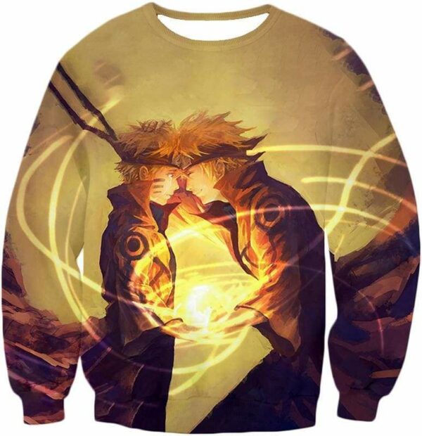 Boruto Father And Son Minato And Boruto Fan Art Hoodie - Sweatshirt