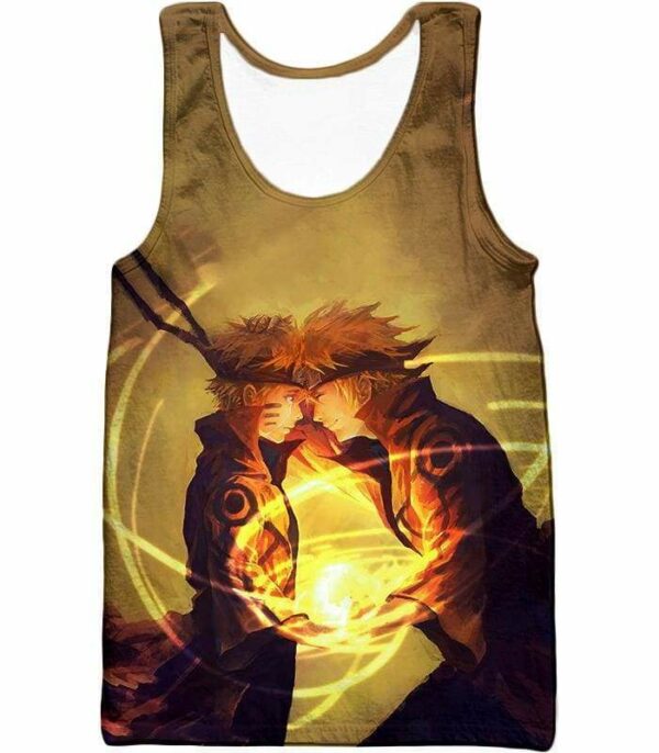 Boruto Father And Son Minato And Boruto Fan Art Hoodie - Tank Top