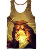 Boruto Father And Son Minato And Boruto Fan Art Zip Up Hoodie - Tank Top