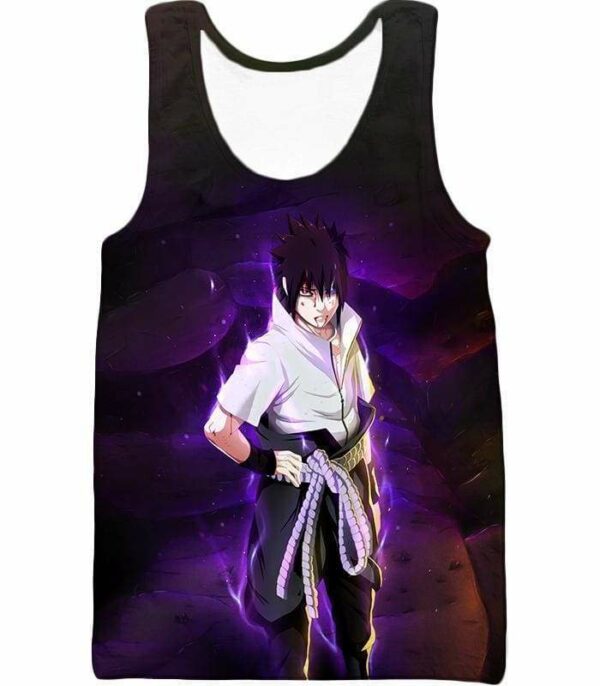 Boruto Filled With Vengeance Sasuke Uchiha Super Cool Black  Hoodie - Tank Top