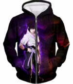 Boruto Filled With Vengeance Sasuke Uchiha Super Cool Black  Hoodie - Zip Up Hoodie