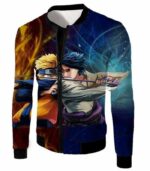 Boruto Friends Or Foes Boruto And Sasuke Best Action Zip Up Hoodie - Jacket