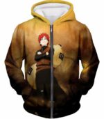 Boruto Kazekage Of Sand Village Gaara The Demon Zip Up Hoodie