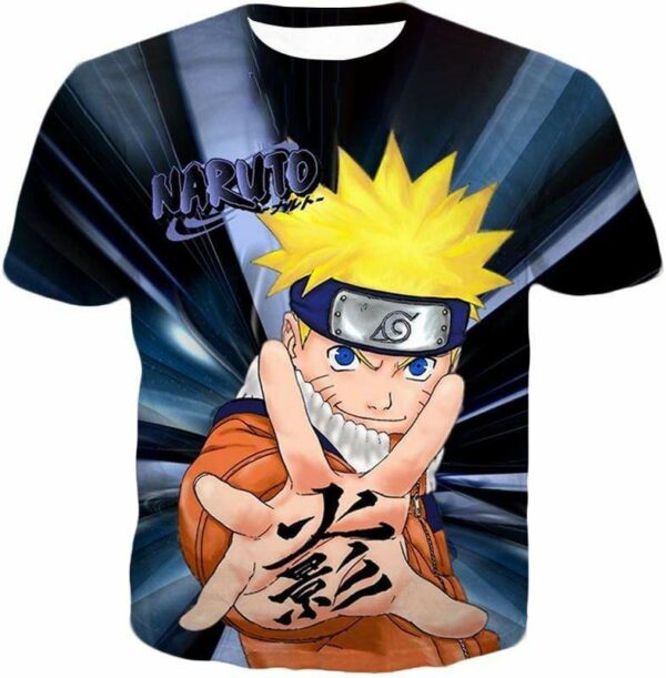 Boruto Leaf Ninja Brat Boruto Wannabe Hokage Cool Promo Anime Hoodie - T-Shirt