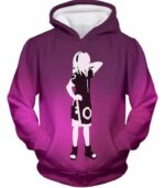 Boruto Leaf Ninja Haruno Sakura Shadow Sketch Purple Zip Up Hoodie - Hoodie