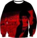 Boruto Leaf Ninja Prodigy Itachi Uchiha Cool Red Hoodie - Sweatshirt