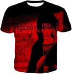 Boruto Leaf Ninja Prodigy Itachi Uchiha Cool Red Hoodie - T-Shirt