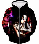 Boruto Leafe Ninja Neji Hyuga Cool Anime Black Zip Up Hoodie - Zip Up Hoodie