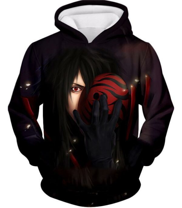 Boruto Legendary Ninja Masked Villain Madara Uchiha Cool Black  Hoodie