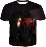 Boruto Legendary Ninja Masked Villain Madara Uchiha Cool Black  Hoodie - T-Shirt