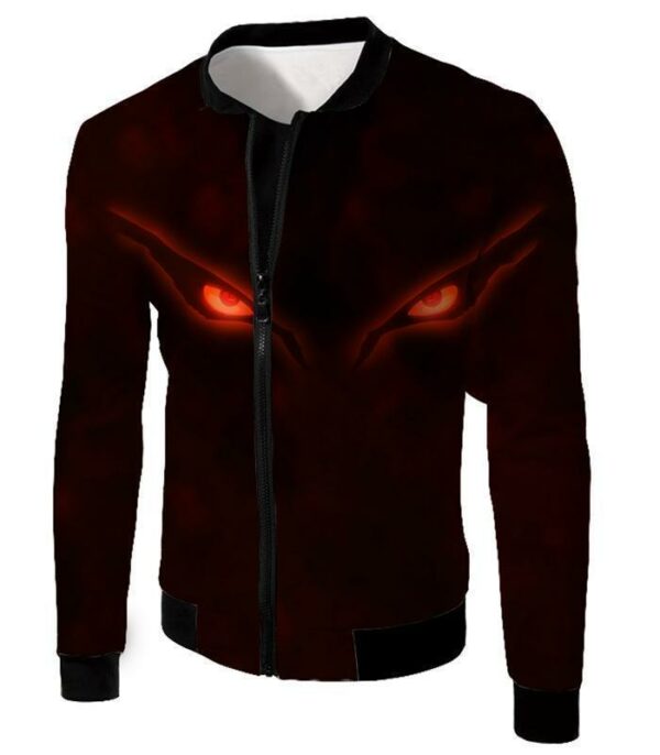 Boruto Nine Tails Beast Fox Kurama DangeroEyes Cool Black Hoodie - Jacket