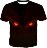 Boruto Nine Tails Beast Fox Kurama DangeroEyes Cool Black Hoodie - T-Shirt