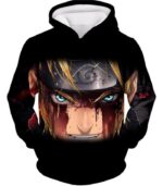 Boruto Ninja War Hero Boruto Uzumaki Battle Scars Black Hoodie - Hoodie