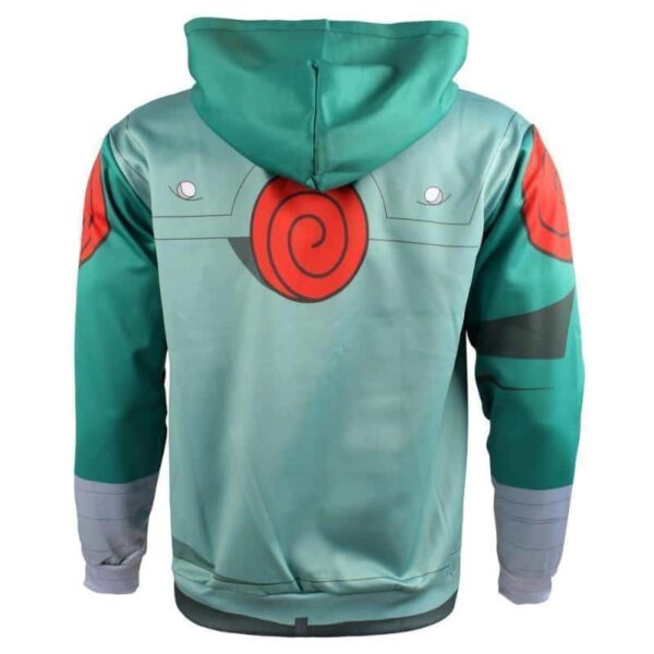 Boruto Ninja War Hero Boruto Uzumaki Battle Scars Black Zip Up Hoodie