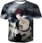 Boruto One Tail Jinchuriki Gaara Of The Sand Cool Black Hoodie - T-Shirt