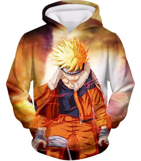 Boruto Overflowing Beast Chakra Angry Uzumaki Boruto Action Hoodie - Hoodie