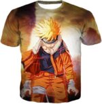 Boruto Overflowing Beast Chakra Angry Uzumaki Boruto Action Hoodie - T-Shirt