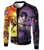 Boruto Reincarnations Of Indra And Ashura Sasuke And Boruto Cool Action Hoodie - Jacket