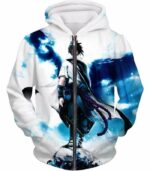 Boruto Sasuke Standing On The Rock Hoodie - Zip Up Hoodie