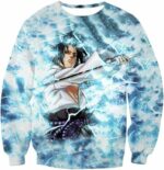 Boruto Sasuke Uchiha Cool Lightning Type Ninja Anime Hoodie - Sweatshirt