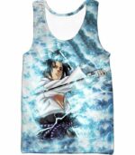 Boruto Sasuke Uchiha Cool Lightning Type Ninja Anime Hoodie - Tank Top