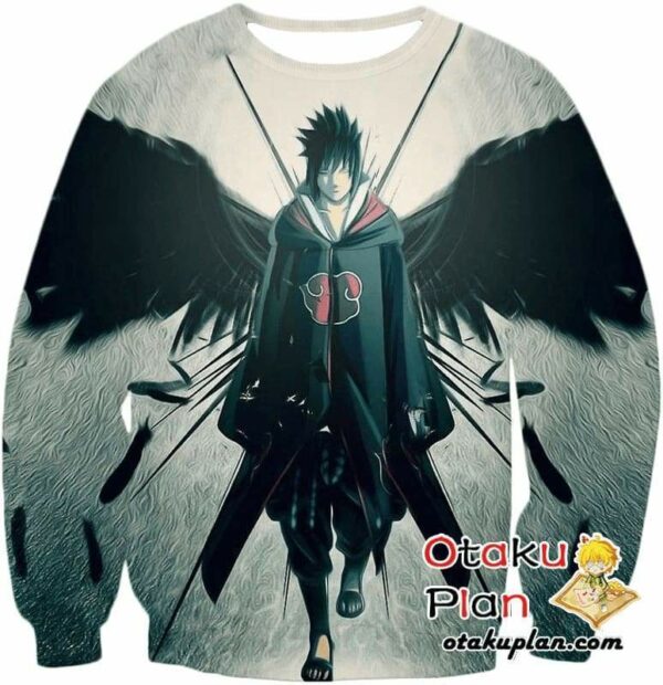 Boruto Sasuke Uchiha Fallen Angel Hoodie - Sweatshirt